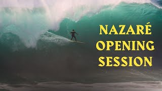 NAZARÉ OCTOBER 2024 OPENING SESSION  VON FROTH [upl. by Bern]