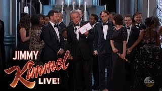 Jimmy Kimmel Reveals What Really Happened at Craziest Oscars Ever [upl. by Aliel]