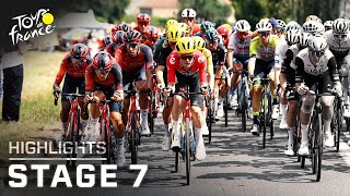 Tour de France 2023 Stage 7  EXTENDED HIGHLIGHTS  772023  Cycling on NBC Sports [upl. by Inram186]