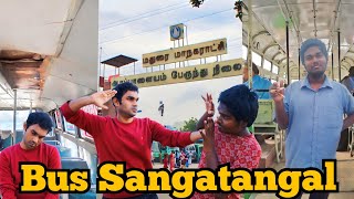 Bus Sangatangal  trending shorts fun entertainment bus funnyshorts tamilcomedy tamiltroll [upl. by Neneek]