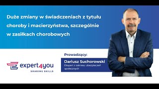 Zasiłki 2022 zmiany w zasiłkach chorobowym i macierzyńskim [upl. by Tim]