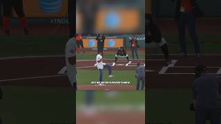 The Time Colin Kaepernick Threw an 87 MPH First Pitch [upl. by Valina]