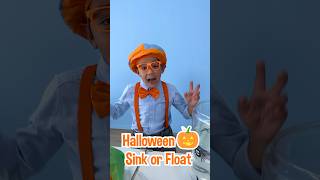 Kid Blippi and Meekahs Halloween SINK or FLOAT blippi shorts [upl. by Nona]