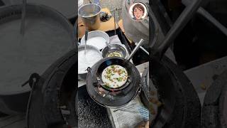 Burmese pan cake food streetfood yangonstreetfood yangon myanmar burmesefood [upl. by Eidurt]