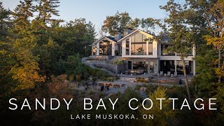 Luxury Lake Muskoka Cottage  Sandy Bay Cottage [upl. by Mercer425]