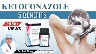 7 दिन मे Dandruff झड़ना रोके 5 Benefits of Ketoconazole Shampoo Ketoconazole Shampoo For Hair Loss [upl. by Astor]