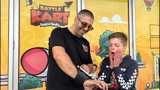 My review of BattleKart Melbourne play Mario Kart in real life  TOKCT  That one kid called Ted [upl. by Aekan485]