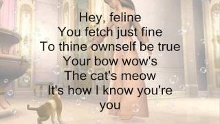 Cats Meow Barbie as the Princess and the Pauper w Lyrics [upl. by Ecirbaf584]