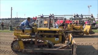 Slow Race Caterpillar D4 vs International Crawler [upl. by Yate]