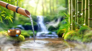 🌟 Tibetan Singing Bowls amp Bamboo Water  Healing Meditation Music for Stress Relief 🌿 [upl. by Ailssa84]