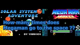 Solar System Adventure level pack full game playthrough  洛克人製作大師 Mega Man Maker [upl. by Castle]