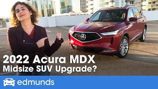 2022 Acura MDX Review  Acuras Luxury SUV Gets a Redesign  Price Interior MPG amp More [upl. by Novahc]