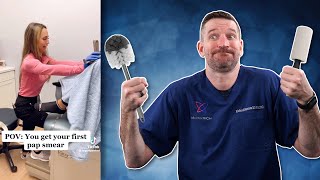 Gynecologist reacts to Pap smear TikToks [upl. by Duarte699]