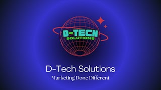 All about D tech Solutions  Intro for the best AIpowered Digital Marketing Agency [upl. by Lorn]