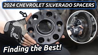 Finding the Best Wheel Spacers for 2024 Chevrolet Silverado  BONOSS OffRoad Accessories [upl. by Hayn]