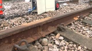 Rail track inspection using phased array ultrasonic testing [upl. by Blackmore]