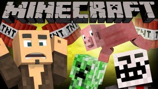 Trolling in Minecraft  Flying Mobs [upl. by Recha]