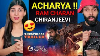 ACHARYA TRAILER  Megastar Chiranjeevi Ram Charan  Pooja Hegde  Koratala Siva  REACTION VIDEO [upl. by Toombs269]