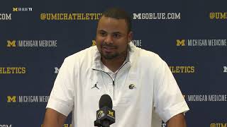 Football Press Conference Grant Newsome Sept 25 [upl. by Barabbas]