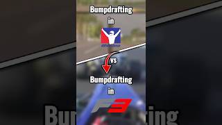 Does bump drafting in F3 in iRacing work as well as in IRL f3 lemans simracing motorsport f1 [upl. by Nolyad]