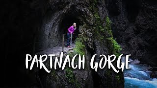 History of the Partnach Gorge  Partnachklamm in GARMISCHPARTENKIRCHEN Bavaria Germany [upl. by Ynwat733]