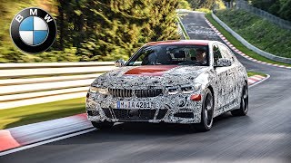 The allnew BMW 3 Series Testing at the Nurburgring [upl. by Damaris]