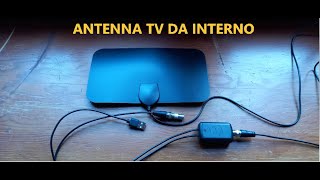 ANTENNA TV DA INTERNO HD antenna antennatv digitaleterrestre [upl. by Jermayne]