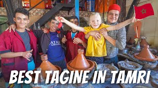 ROADTRIP FROM IMSOUANE TO TAGAZHOUT INC DELICIOUS TAGINE IN TAMRI [upl. by Meehsar]