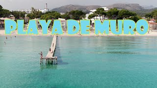 Playa de Muro beach Majorca 4K Majorca summer vibes [upl. by Anselm]