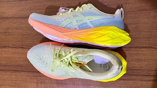 Unboxing Asics Novablast 4 Paris [upl. by Incrocci315]