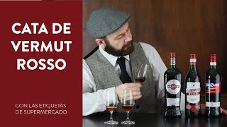 Cata Vermut Rosso de Supermercados  Cinzano Martini y Carpano [upl. by Fonda899]