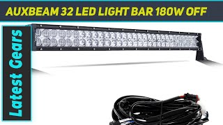 Auxbeam 32quot LED Light Bar 180W Off  Review 2023 [upl. by Arfihs]