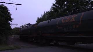 Full HD 60FPS Conrail Shared Assets MO25 Drills Certified Steel on the Enterprise Branch 62619 [upl. by Nerok]