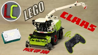 LEGO RC 118 forage harvester CLAAS JAGUAR 970 amp PickUp 300 [upl. by Read846]