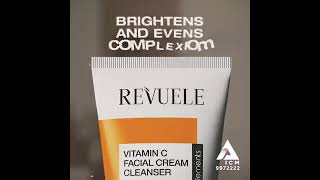 Revueles Vitamin C Facial Cream Cleanser [upl. by Namsaj]