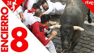 ÚLTIMO ENCIERRO de San Fermín 2024  Toros de Miura [upl. by Latrice863]