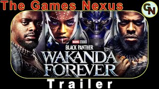 Black Panther Wakanda Forever 2022 movie official trailer 2 4K [upl. by Nawtna]