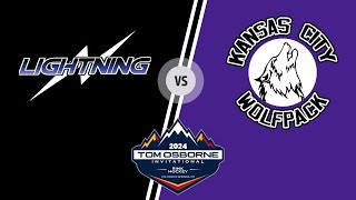 2024 Tom Osborne Invitational Lightning vs Wolfpack Silver Div [upl. by Anna-Diane]