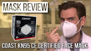 Someone somewhere cared  Coast  KN95 CE Certified Face Mask Review [upl. by Ynttirb]