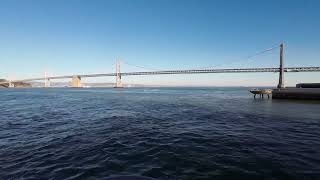 Ferry in the San Francisco Bay SF Ferry Building to Harbor Bay [upl. by Aicertap]