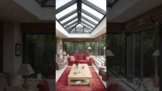 glass roof ideas 2024glassroofmoderninteriorhomedecor [upl. by Tisman]