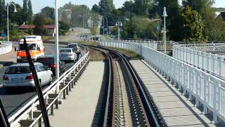 UBBZug fährt über die Wolgaster Brücke nach Usedom [upl. by Merci]