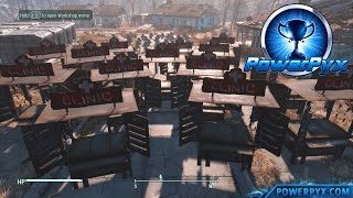 Fallout 4  Benevolent Leader Trophy  Achievement Guide  How to Reach 100 Happiness in Settlement [upl. by Ardnnek]