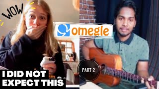 Singing reactions on omegle  hindienglish songs ❤️ [upl. by Toney505]