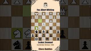 WHY LASKER MATTERS 🔴 Fox Albert Whiting vs Lasker Emanuel  Cambridge Springs 1904 chess [upl. by Sallyanne431]