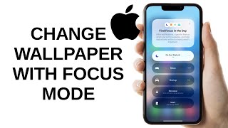 How to Change Wallpapers Using Focus Modes on iPhone [upl. by Dnar]