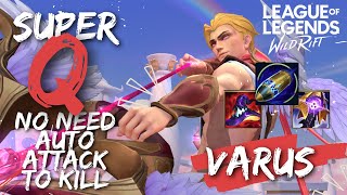 VARUS  No Need Auto Attack to Kill  Season 12 [upl. by Thalassa]