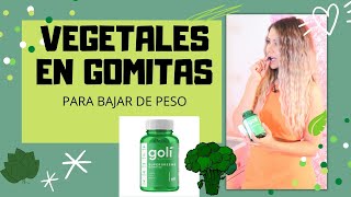 NUEVAS Gomitas Goli quotGREENSquot Sin Azúcar Para La Salud y Perdida de Peso [upl. by Nylsirhc]