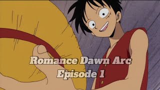 One Piece  Romance Dawn Arc  Episode 1  Full Recap  Luffy vs Alvida Pirates onepiece luffy [upl. by Jarrow]