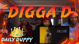 AMERICANS REACT Digga D  Daily Duppy  GRM Daily [upl. by Thrift]